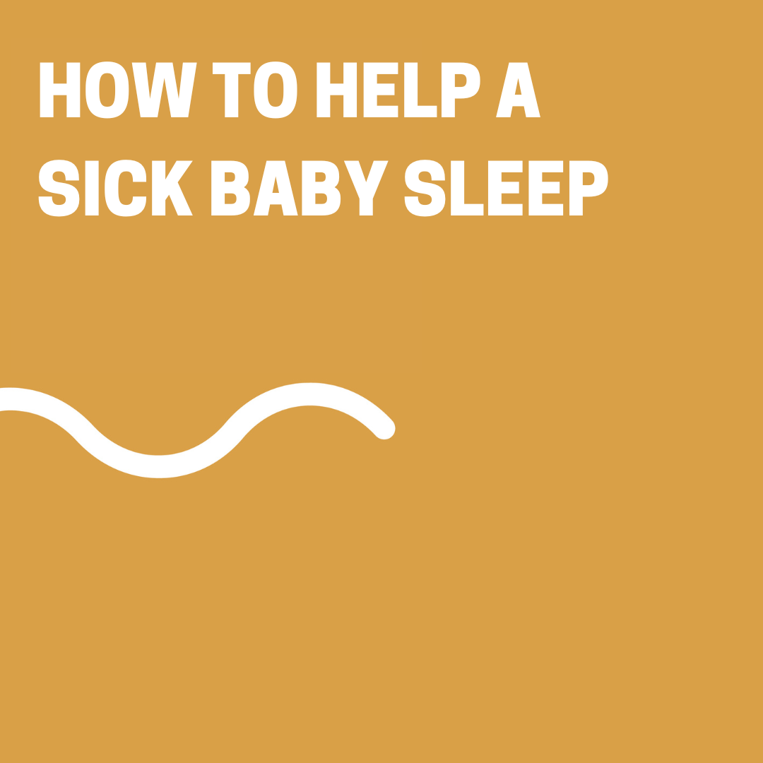 How to Help a Sick Baby Sleep Rhythm First Aid