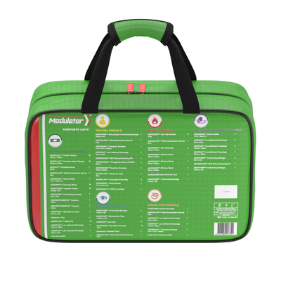 Modulator First Aid Kit Soft Pack back of pack