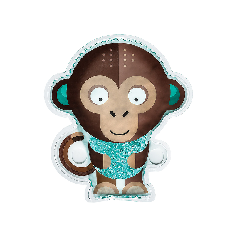 Copy of BODYICE Kids ice and heat pack - MILO THE MONKEY front of ice pack
