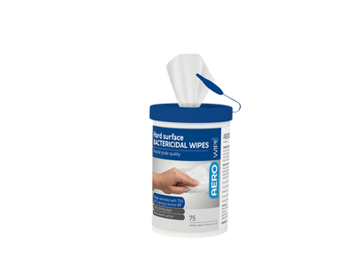 Hard Surface Disinfectant Wipes Front of pack