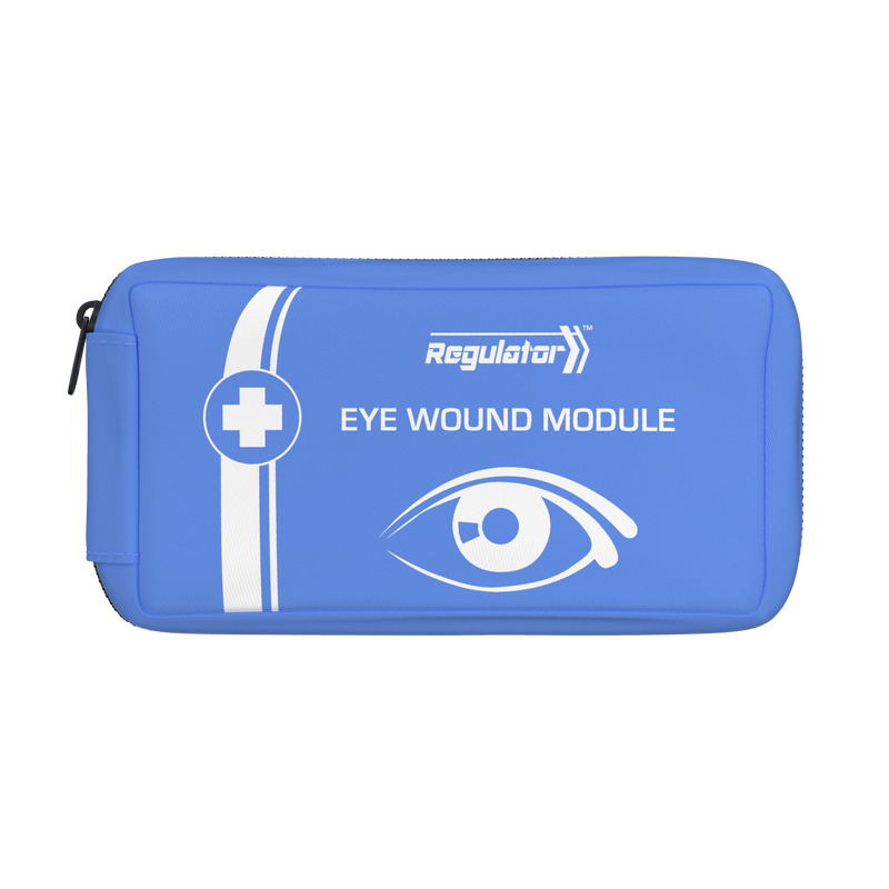 Modulator First Aid Kit Metal Cabinet blue eye wound module