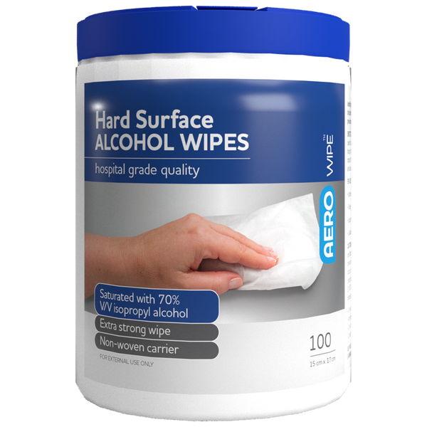 Hard Surface Wipes front of pack