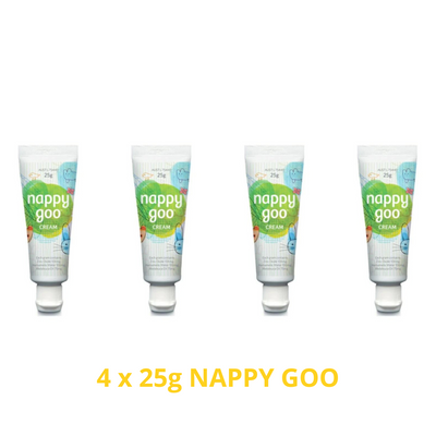 Nappy Goo Cream 4 x 25g Bundle