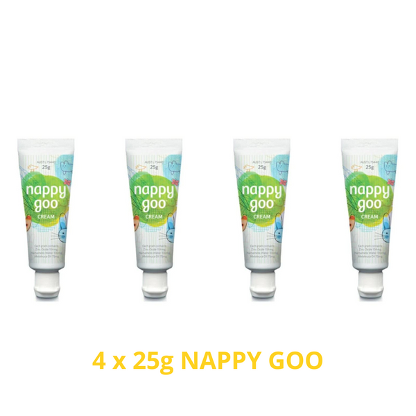 Nappy Goo Cream 4 x 25g Bundle