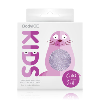 BODYICE Kids ice and heat pack - SASHA THE SEAL Front of package
