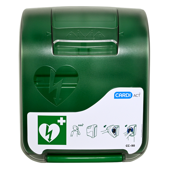 Alarmed Outdoor AED Cabinet CC-90 – Rhythm First Aid