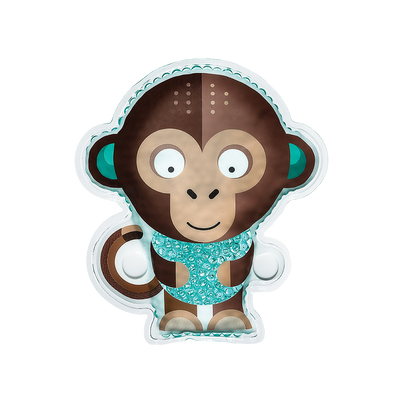 Copy of BODYICE Kids ice and heat pack - MILO THE MONKEY front of ice pack
