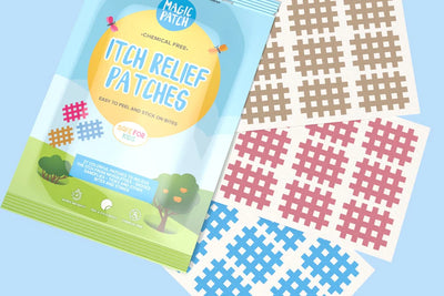 MagicPatch Itch Relief Patches pack and contents