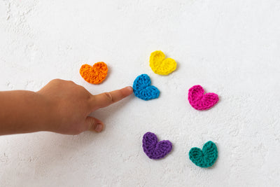 The Ouchie Pouchie One Pack Media crochet hearts