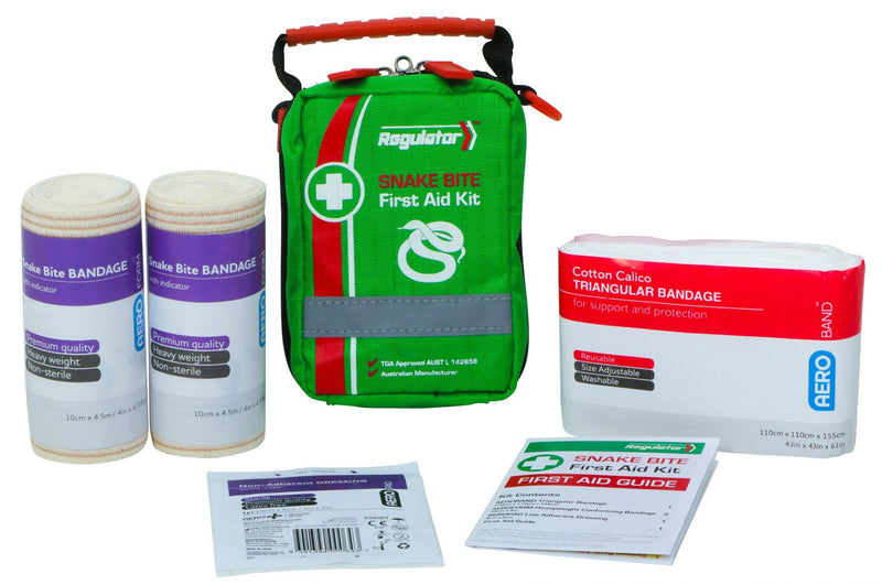 Snake Bite First Aid Kit pack and contents