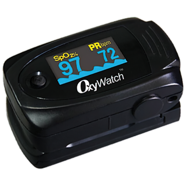 ChoiceMMed Black Finger Pulse Oximeter Oximeter with digital display