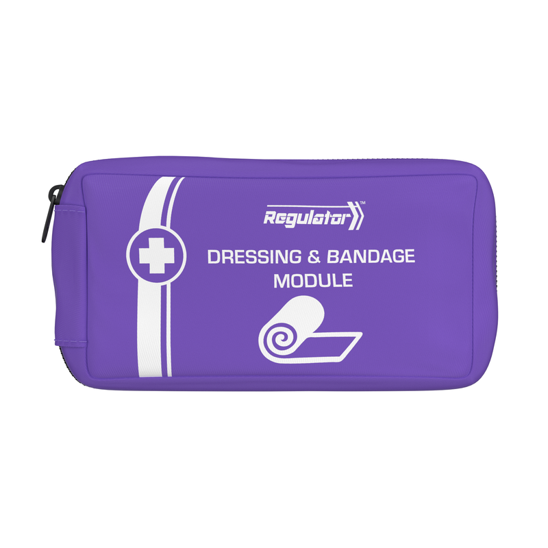Modulator First Aid Kit Metal Cabinet purple dressing & bandage module