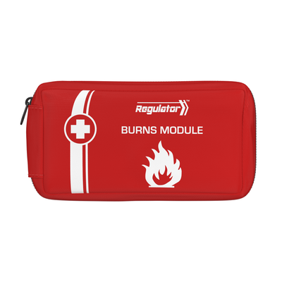 Modulator First Aid Kit Metal Cabinet red burns module