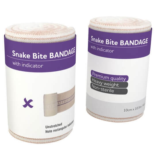 Snake Bite Bandage 2 bandages side by side